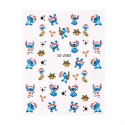 Klistermærker med Jule Stitch, selvklæbende og ultratynde, JO-2583, GNB